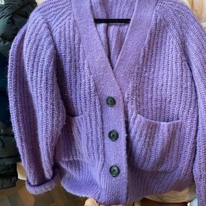 Purple ALC cardigan